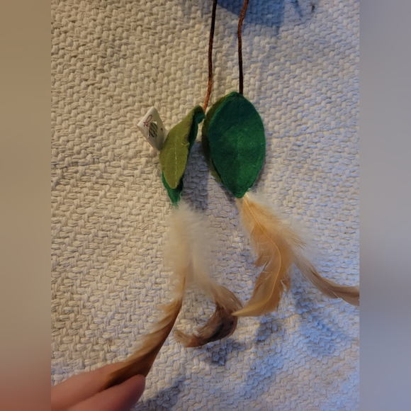 ❤️🩷❤️ Set of 2 cat dangle toys bell wand and feather birdhouse PetLinks - Picture 8 of 9